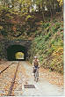 This tunnel is the oldest active railroad tunnel in the country,