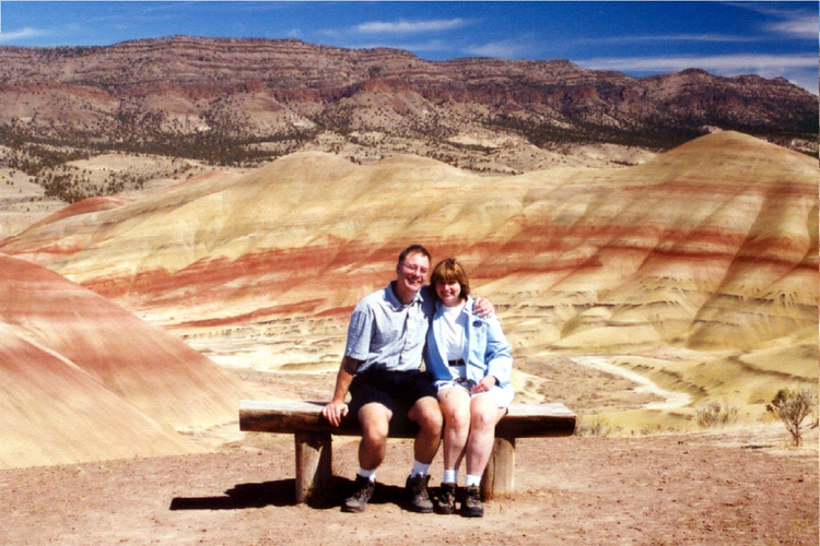 03-Carol and Bob at the Painted Hills 