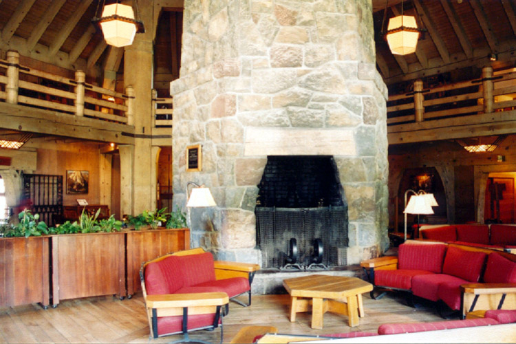06-Timberline Lodges Fire Place